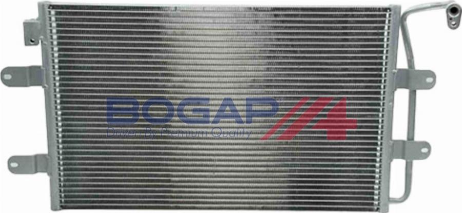 BOGAP A4117140 - Конденсатор, кондиціонер autocars.com.ua