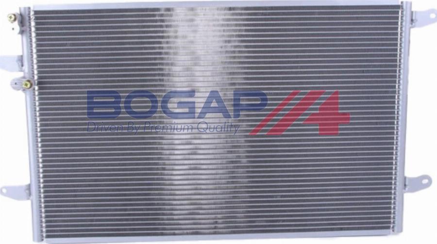 BOGAP A4117141 - Конденсатор, кондиціонер autocars.com.ua