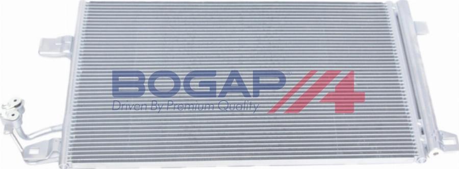 BOGAP A4117146 - Конденсатор, кондиціонер autocars.com.ua