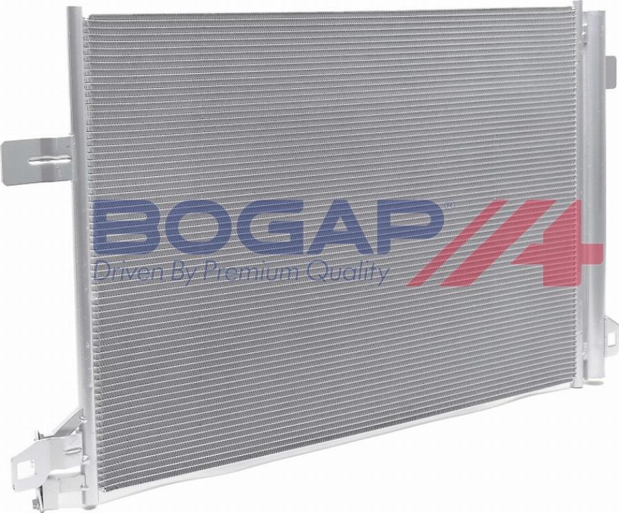 BOGAP A4117147 - Конденсатор, кондиціонер autocars.com.ua