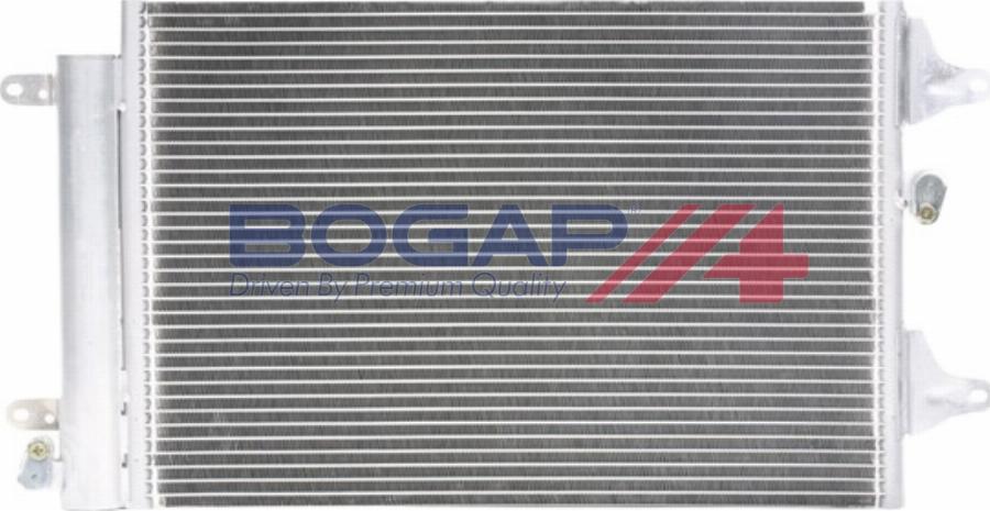 BOGAP A4117148 - Конденсатор, кондиціонер autocars.com.ua