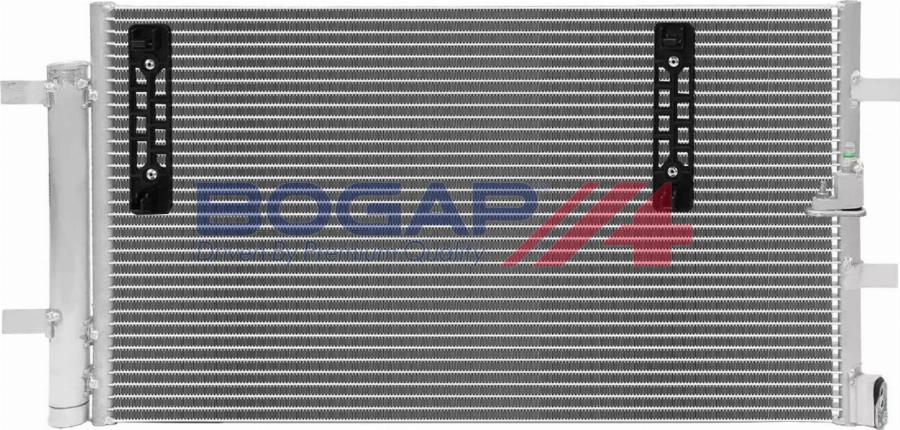 BOGAP A4117149 - Конденсатор, кондиціонер autocars.com.ua