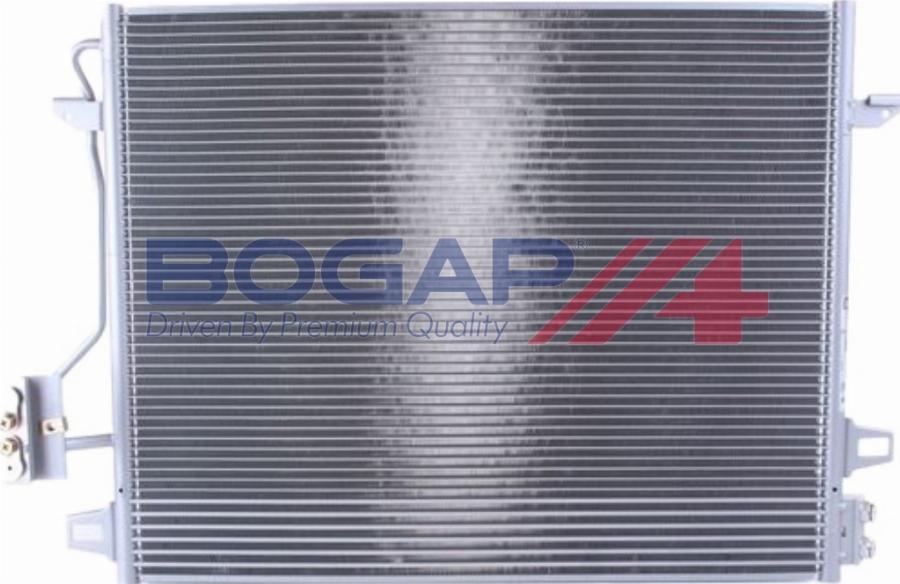 BOGAP A4117151 - Конденсатор, кондиціонер autocars.com.ua