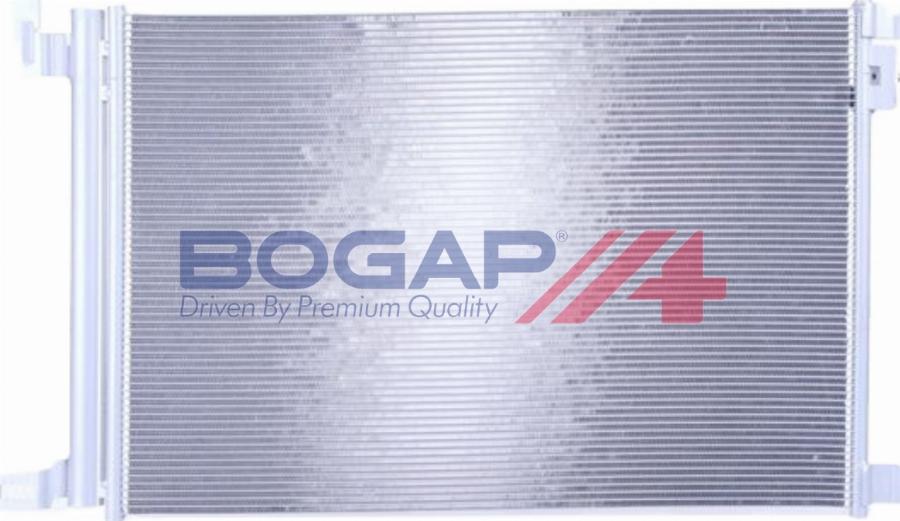 BOGAP A4117160 - Конденсатор, кондиціонер autocars.com.ua