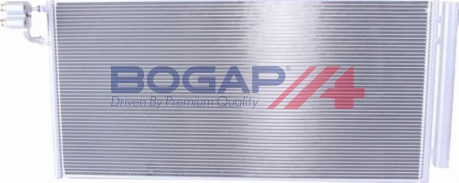 BOGAP A4117169 - Конденсатор, кондиціонер autocars.com.ua
