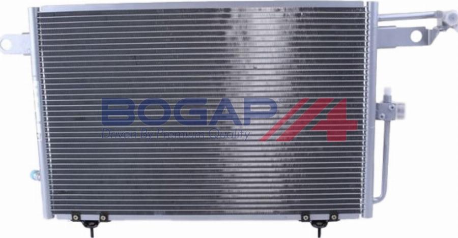 BOGAP A4117175 - Конденсатор, кондиціонер autocars.com.ua