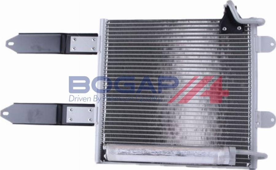 BOGAP A4117176 - Конденсатор, кондиціонер autocars.com.ua