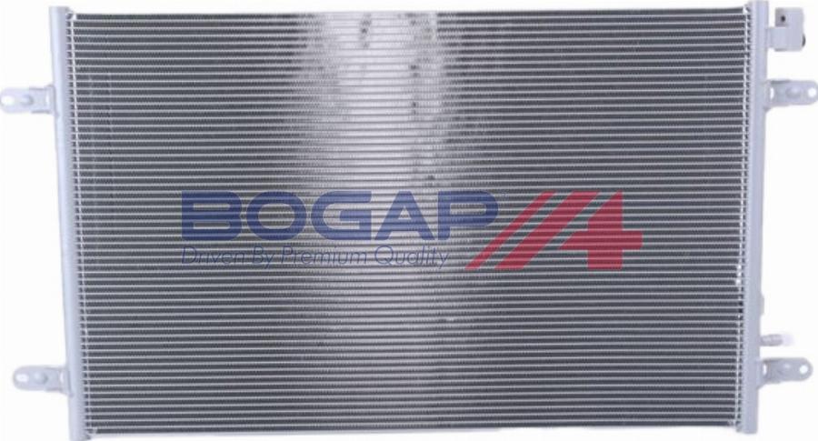 BOGAP A4117178 - Конденсатор, кондиціонер autocars.com.ua