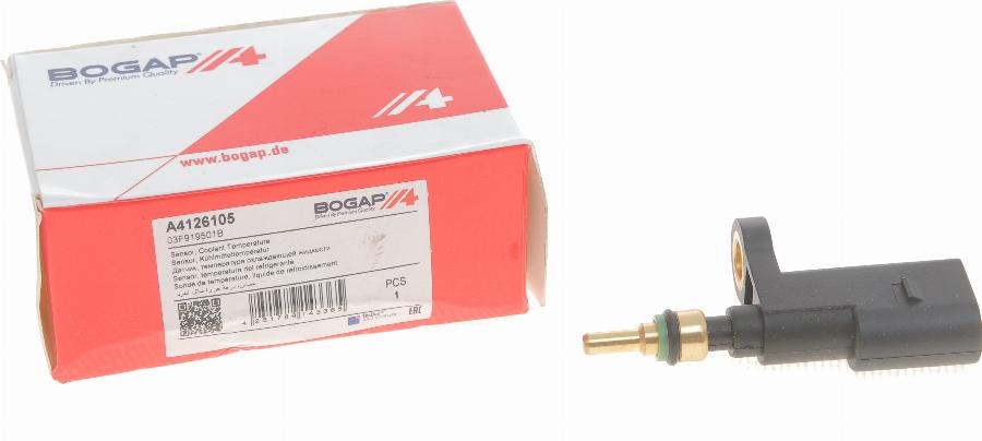 BOGAP A4126105 - Датчик, температура охолоджуючої рідини autocars.com.ua