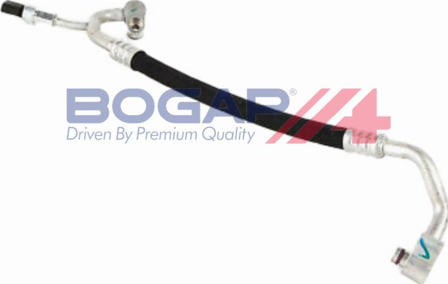 BOGAP A4128151 - Трубопровід високого / низького тиску, кондиціонер autocars.com.ua