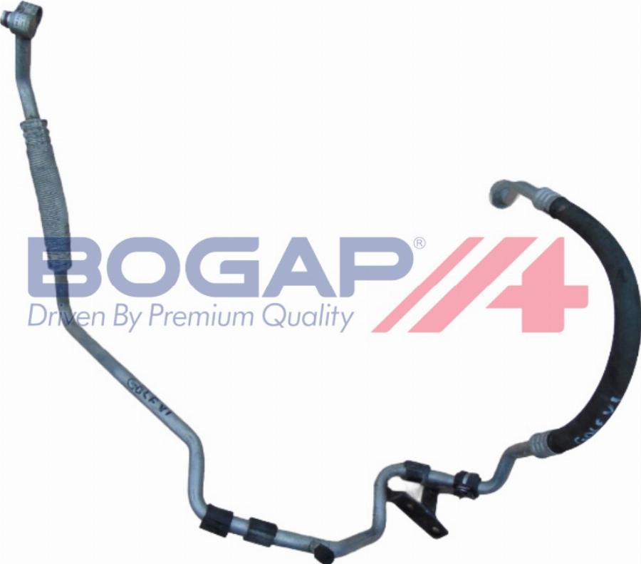 BOGAP A4128174 - Трубопровід високого / низького тиску, кондиціонер autocars.com.ua