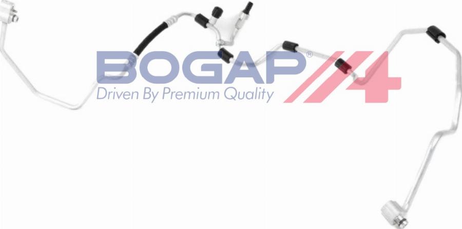 BOGAP A4128180 - Трубопровід високого / низького тиску, кондиціонер autocars.com.ua