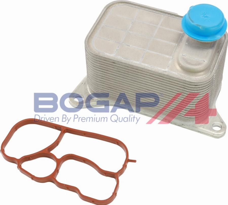 BOGAP A4222141 - Масляний радіатор, рухове масло autocars.com.ua