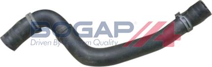 BOGAP A4228341 - Шланг радіатора autocars.com.ua