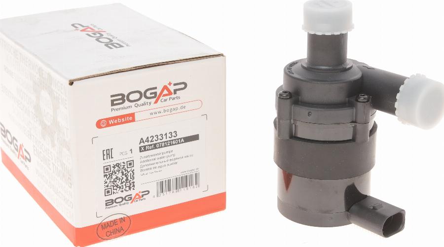 BOGAP A4233133 - Додатковий водяний насос autocars.com.ua