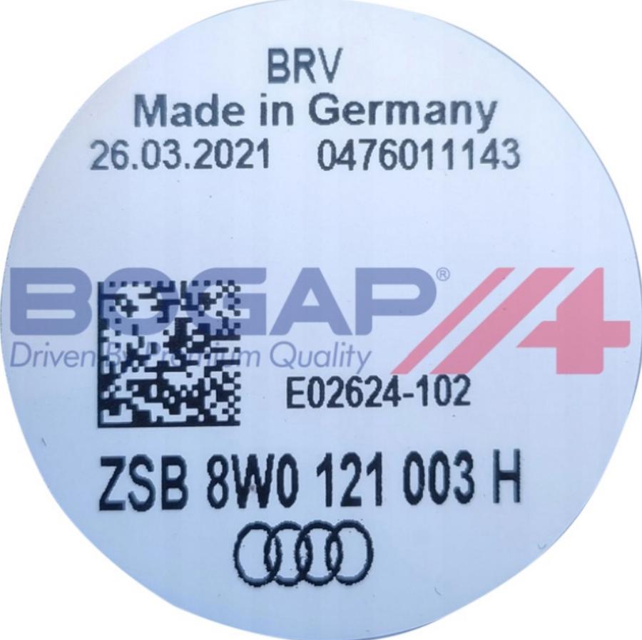 BOGAP A4243211 - Вентилятор, охолодження двигуна autocars.com.ua