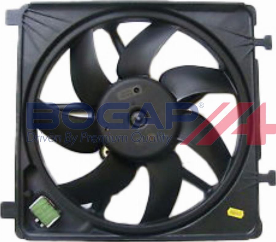BOGAP A4243230 - Вентилятор, охолодження двигуна autocars.com.ua