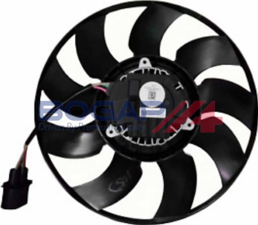 BOGAP A4243231 - Вентилятор, охолодження двигуна autocars.com.ua