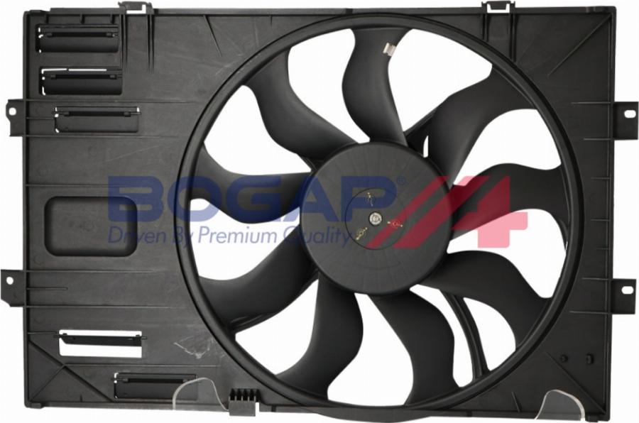 BOGAP A4243256 - Вентилятор, охолодження двигуна autocars.com.ua