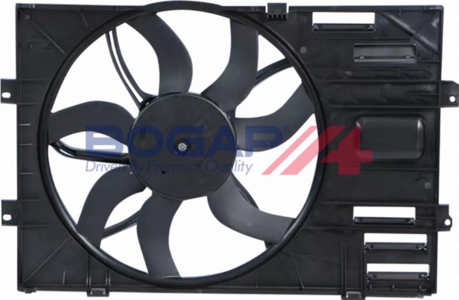 BOGAP A4243257 - Вентилятор, охолодження двигуна autocars.com.ua