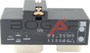BOGAP A4244106 - Блок управління, ел.  вентилятор (охолодження двигуна) autocars.com.ua