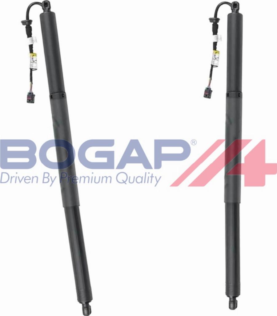 BOGAP A5260257 - Газова пружина, кришка багажник autocars.com.ua