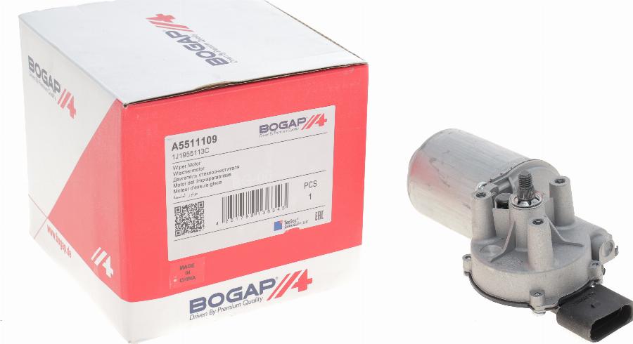 BOGAP A5511109 - Двигун склоочисника autocars.com.ua