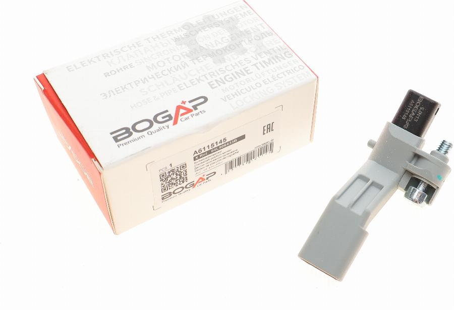 BOGAP A6115145 - Датчик импульсов, коленвал autodnr.net