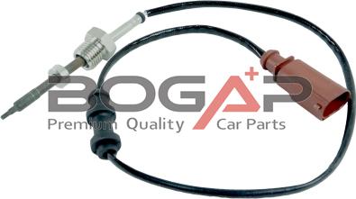 BOGAP A6120105 - Датчик, температура вихлопних газів autocars.com.ua