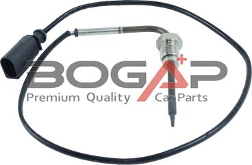 BOGAP A6120106 - Датчик, температура выхлопных газов autodnr.net