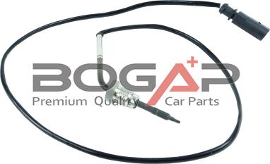 BOGAP A6120109 - Датчик, температура вихлопних газів autocars.com.ua