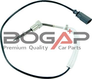 BOGAP A6120111 - Датчик, температура вихлопних газів autocars.com.ua