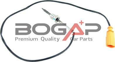 BOGAP A6120129 - Датчик, температура вихлопних газів autocars.com.ua