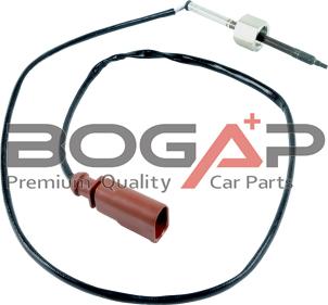 BOGAP A6120138 - Датчик, температура вихлопних газів autocars.com.ua