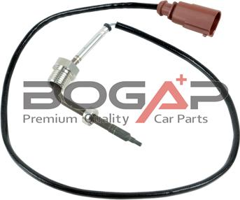 BOGAP A6120159 - Датчик, температура вихлопних газів autocars.com.ua