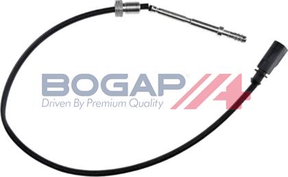 BOGAP A6120163 - Датчик, температура вихлопних газів autocars.com.ua