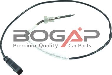 BOGAP A6120176 - Датчик, температура вихлопних газів autocars.com.ua