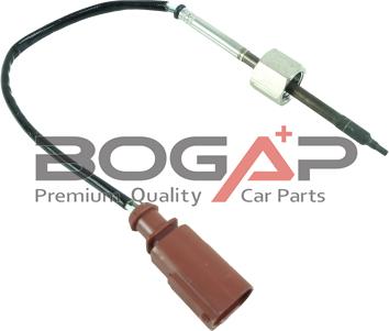 BOGAP A6120177 - Датчик, температура вихлопних газів autocars.com.ua
