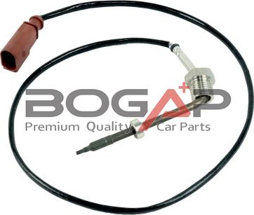 BOGAP A6120179 - Датчик, температура вихлопних газів autocars.com.ua