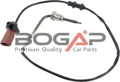 BOGAP A6120180 - Датчик, температура вихлопних газів autocars.com.ua