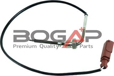 BOGAP A6120183 - Датчик, температура вихлопних газів autocars.com.ua
