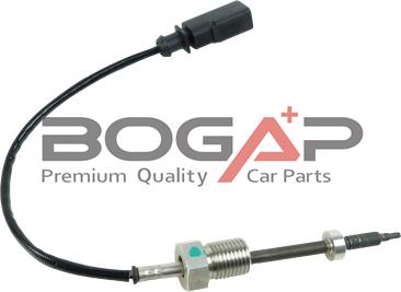 BOGAP A6120188 - Датчик, температура вихлопних газів autocars.com.ua