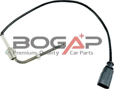 BOGAP A6120200 - Датчик, температура вихлопних газів autocars.com.ua