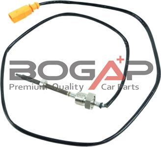 BOGAP A6120201 - Датчик, температура вихлопних газів autocars.com.ua