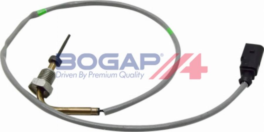 BOGAP A6120209 - Датчик, температура вихлопних газів autocars.com.ua