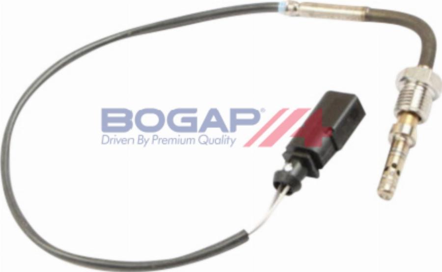 BOGAP A6120219 - Датчик, температура вихлопних газів autocars.com.ua