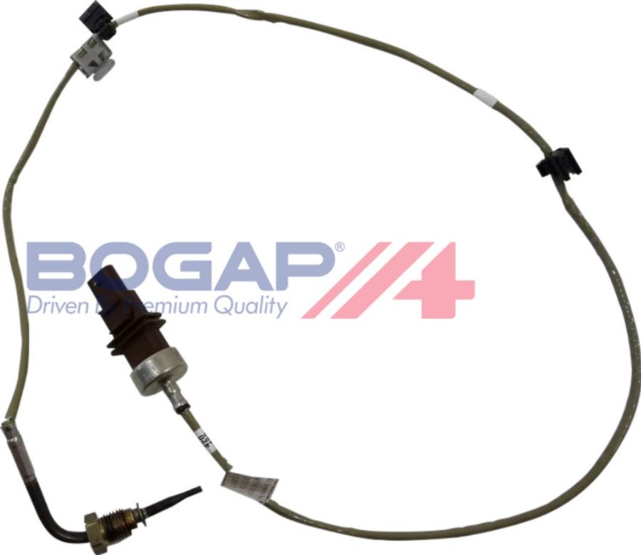 BOGAP A6120231 - Датчик, температура вихлопних газів autocars.com.ua