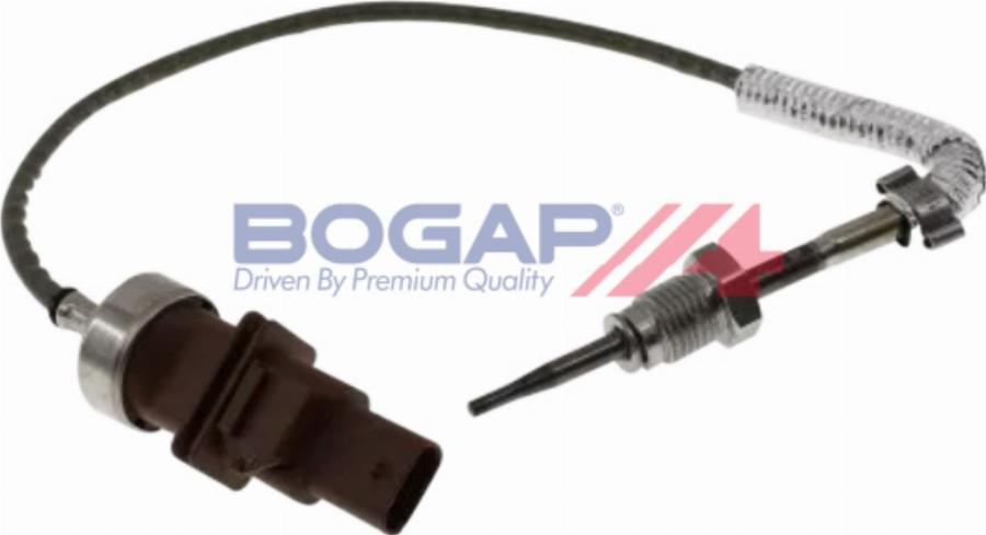 BOGAP A6120232 - Датчик, температура вихлопних газів autocars.com.ua