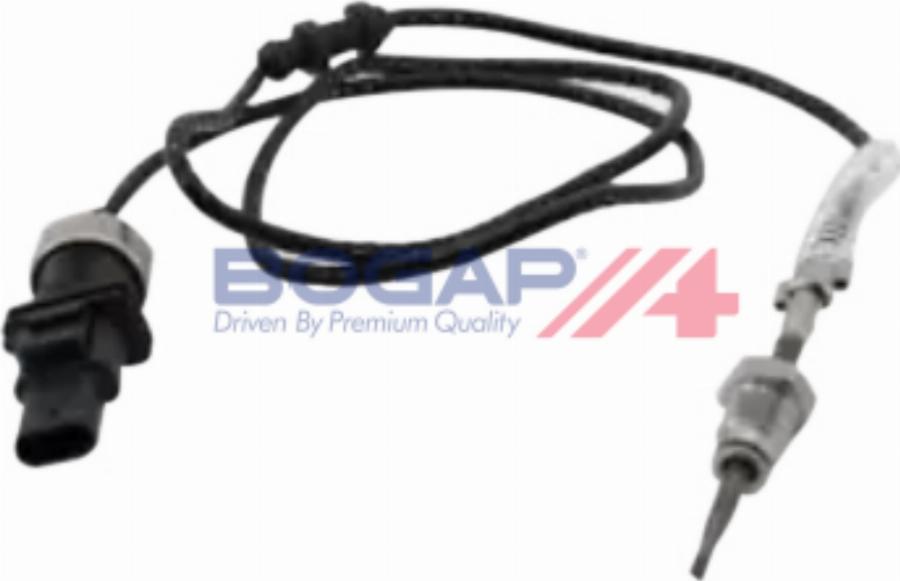 BOGAP A6120233 - Датчик, температура вихлопних газів autocars.com.ua
