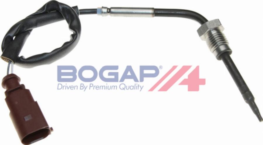 BOGAP A6120245 - Датчик, температура вихлопних газів autocars.com.ua